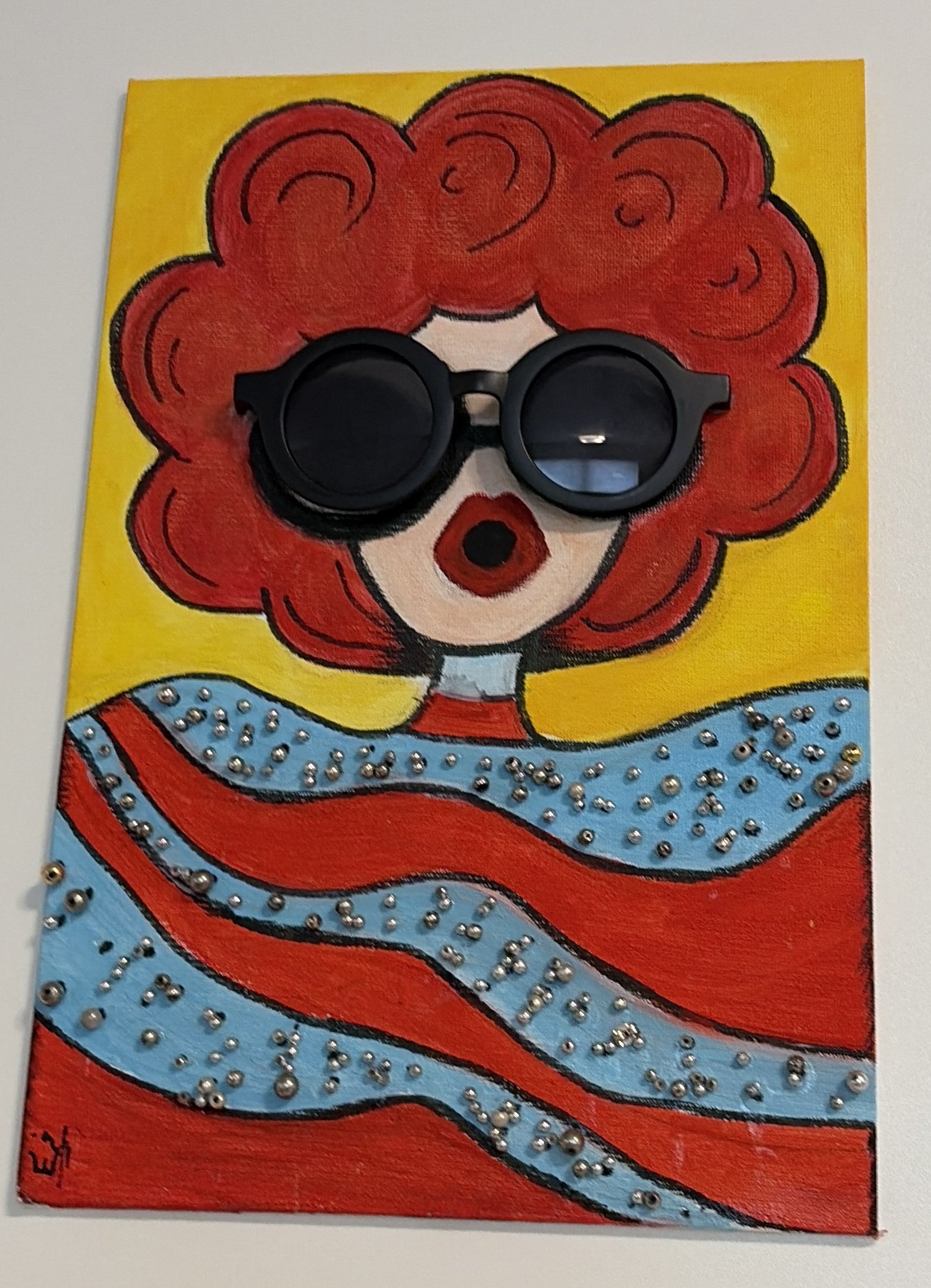 Painting by Negar